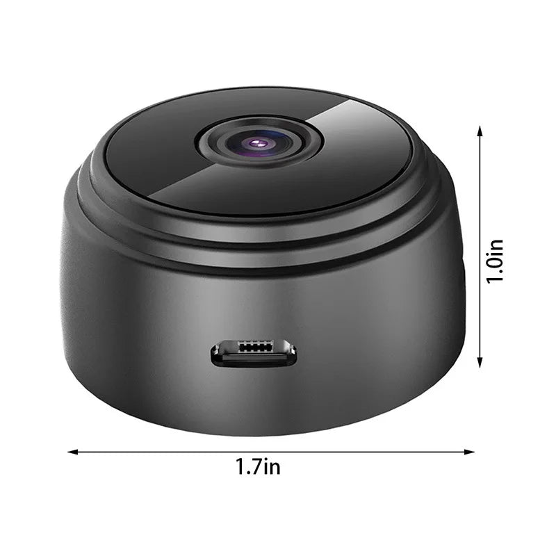 Mini Câmera de Vigilância IP Sem Fio, Gravador De Vídeo A9, WiFi, 1080P HD, 720P, Câmera De Segurança